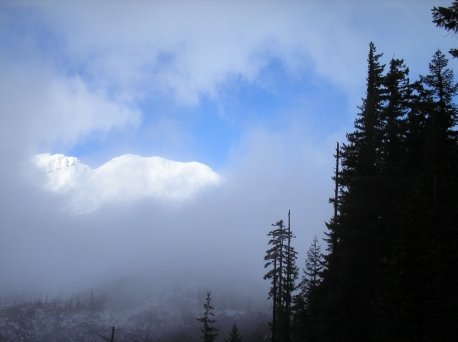 A Glimpse of the Mountain