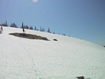 Loowit Loop Vertical Snow Field