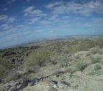 Phoenix in the distance